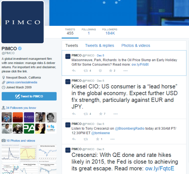 pimco twitter page